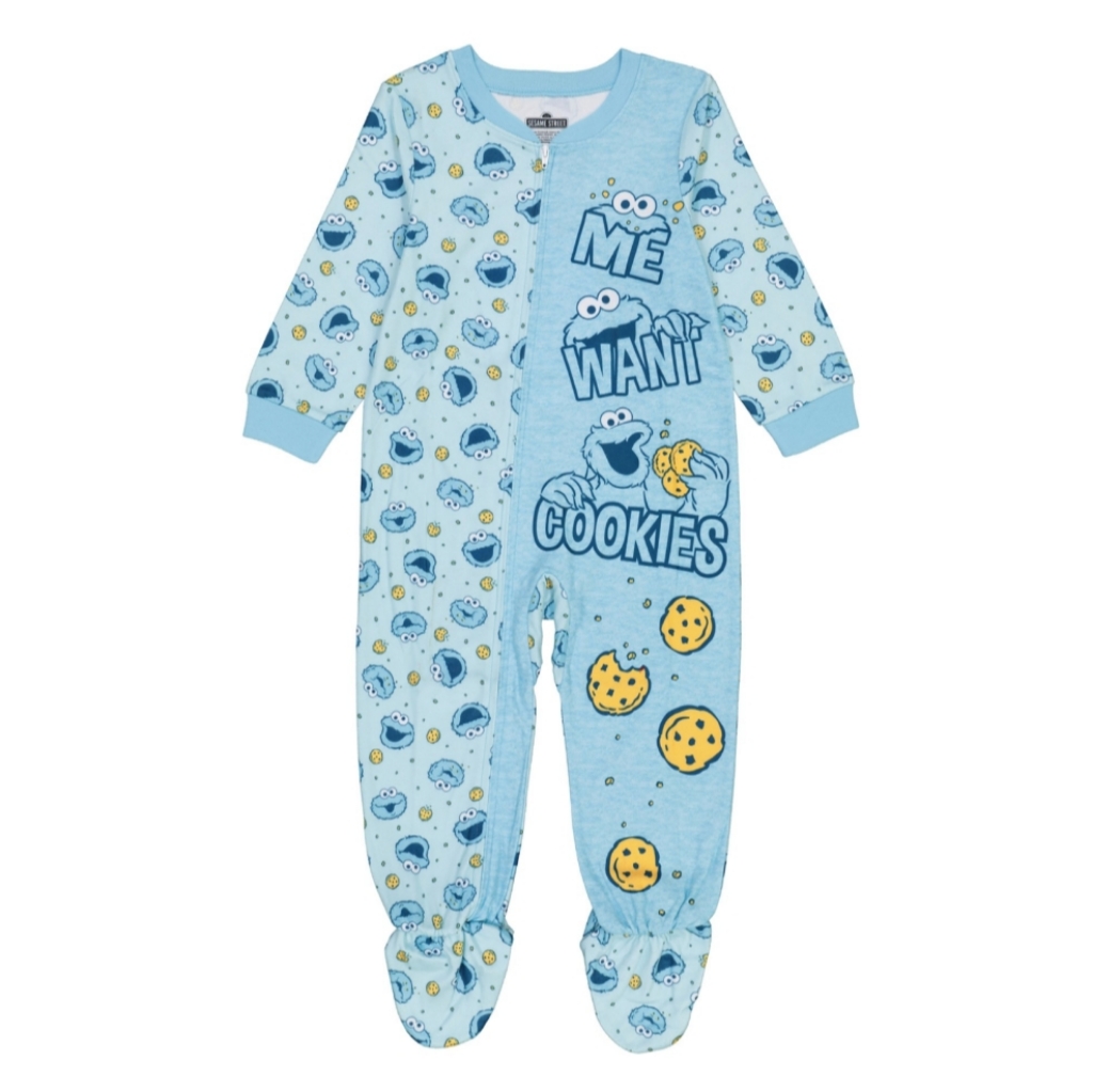 Cookie Monster Kids Pajamas
